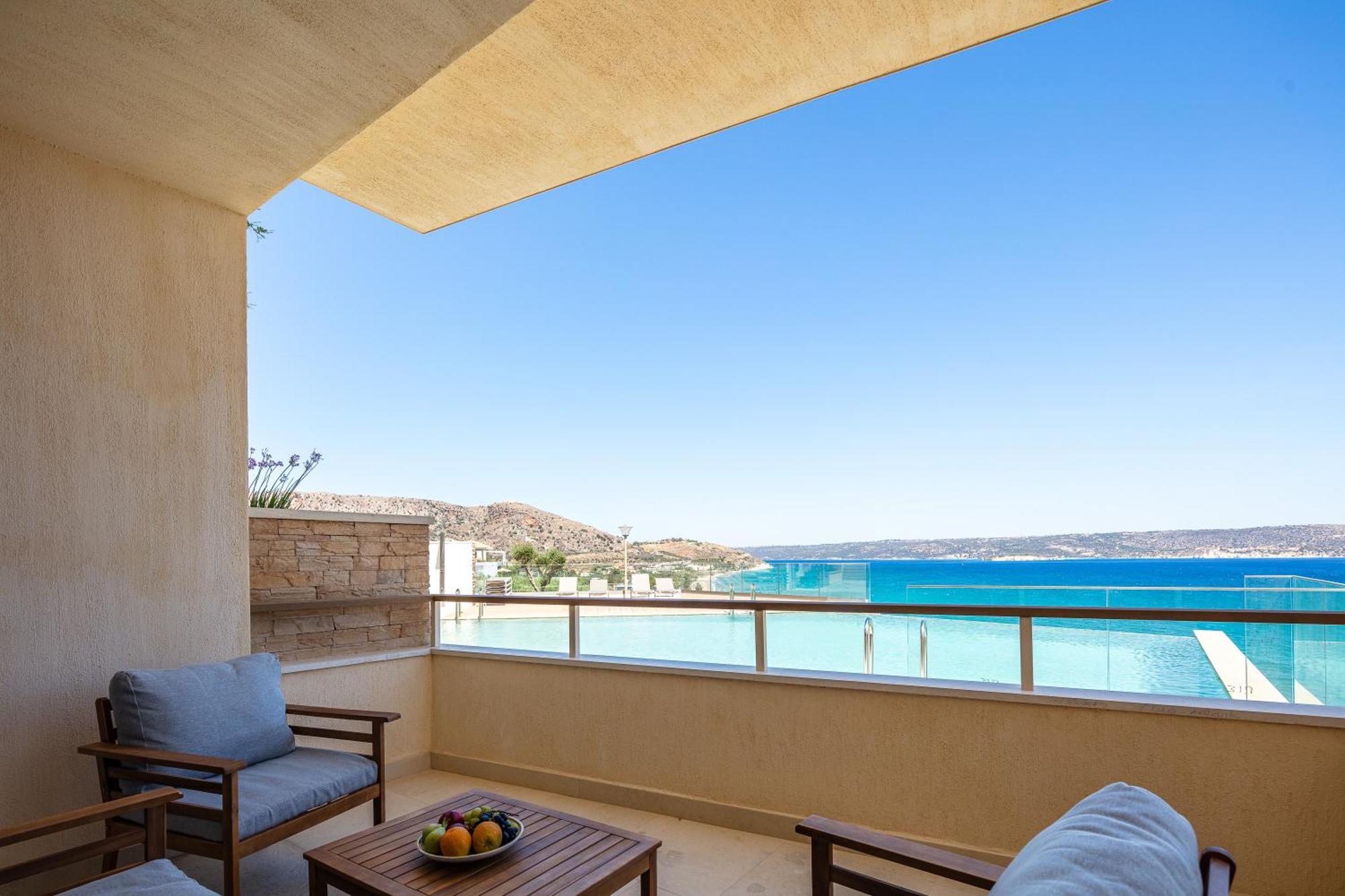 Panorama Seaview Village At Kalyves Exterior photo