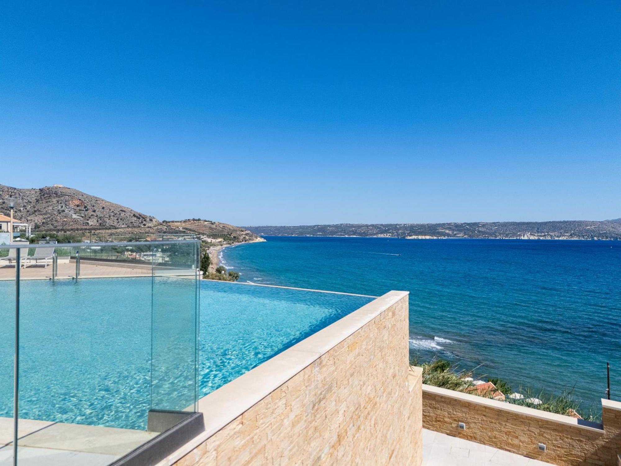 Panorama Seaview Village At Kalyves Exterior photo