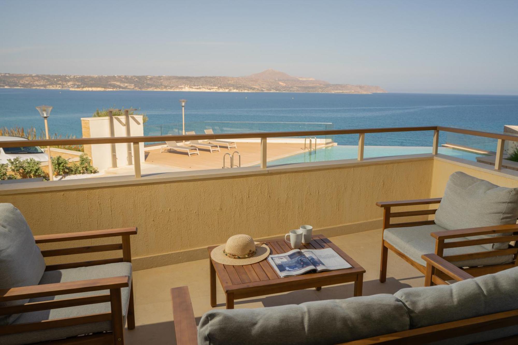 Panorama Seaview Village At Kalyves Exterior photo